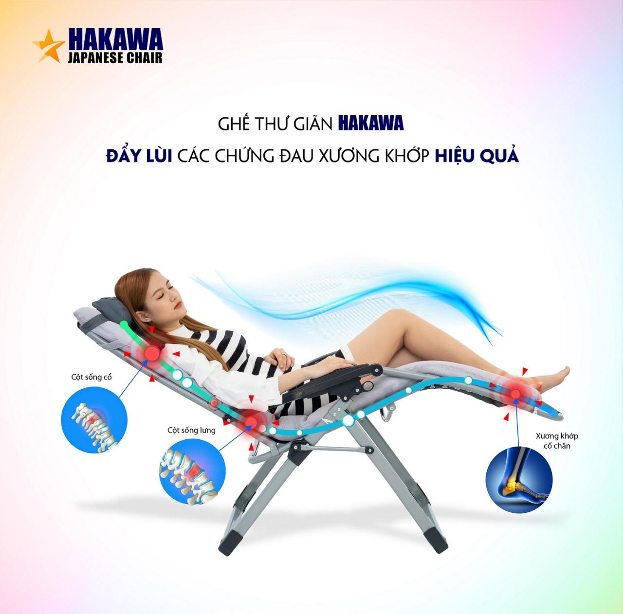 Ghế xếp thưu giãn hakawa