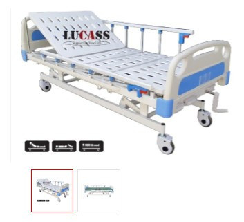 Giường y tế tay quay